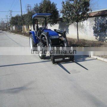 tractor with front end loader, add pallet forklift attachment, 25-55HP diesel engine tractror