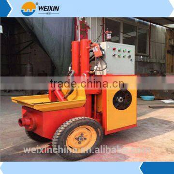 Small concrete pump equipment with 8-10 m3/h theoretical displacement