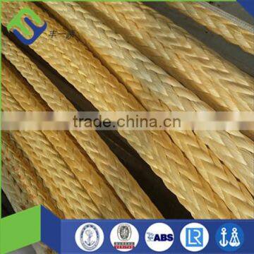 12 strand UHMWPE rope for cruising/UHMWPE sailing rope