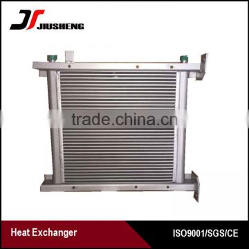 brazed air cooled aluminum plate bar excavator hydraulic oil cooler in stock for aftermarket replacements