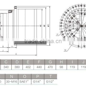 Hydraulic Travel Motor, Final Drive 20 Ton photo-3