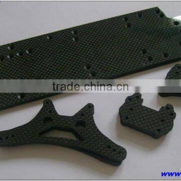 Precision custom made carbon fiber parts for car parts