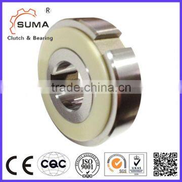 Lubricated one way bearing cam clutch for light duty application