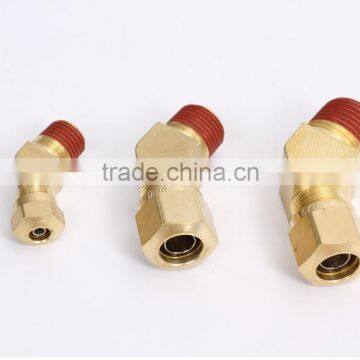 979 45 Male Elbow,Air Brake Fittings for Nylon Tube,Brass valve