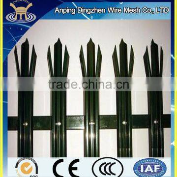 China Anping Spot Supply Best Selling Steel Palisad Fence Manufacture / Steel Palisade Fence Supplier