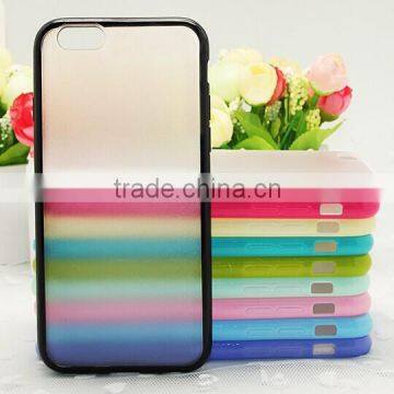 hot selling TPU+PC case for phone 6 with high quality, various color ,custom logo,OEM orders are welcome