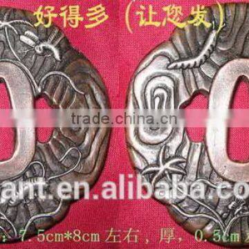 Traditional Decorative Samurai Katana Sword With Carbon Steel Blade and Casting Zinc Alloy Tsuba JL595 photo-5