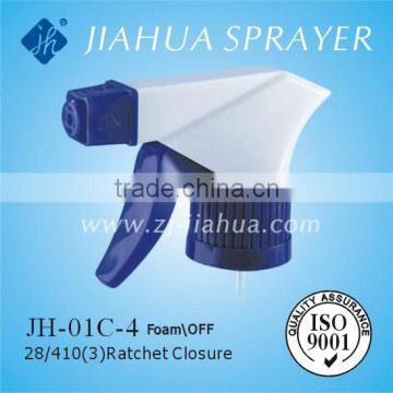 Plastic Trigger Sprayer Head, JH-01C-4, for liquid cleanser with good quality