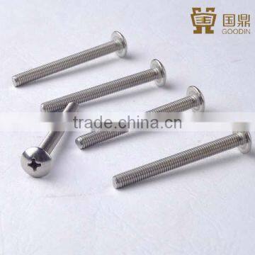 STAINLESS STEEL CROSS PAN HEAD MACHINE SCREWS WITH GOOD QUALITY