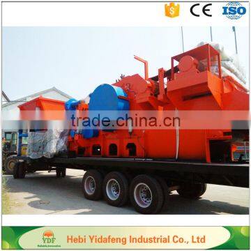 wood chips making machine big heavy wood chipper machine
