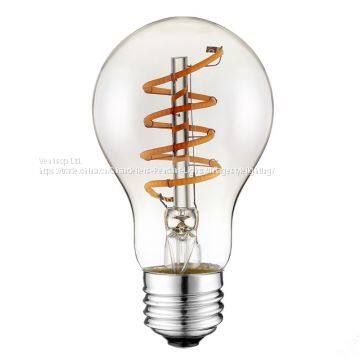 NEW Design for decorative A19 4W Vintage Edison A60 flexible filament led