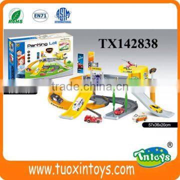 Kids Parking Garage for Police Cars Vehicle Toys photo-3