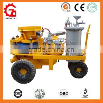 High quality GSZ3000A anti-explosion air motor drive concrete wet-mix shotcrete machine for sale in India