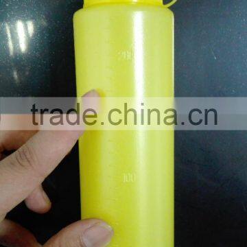 250mm small plastic squeeze sauce bottle