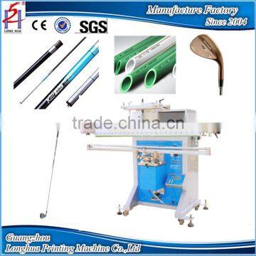 Guangzhou Printing Machine Multi-functional Semi Automatic Tube Cylinder Fishing Rods Golf Cue Pipe Screen Printing Machine