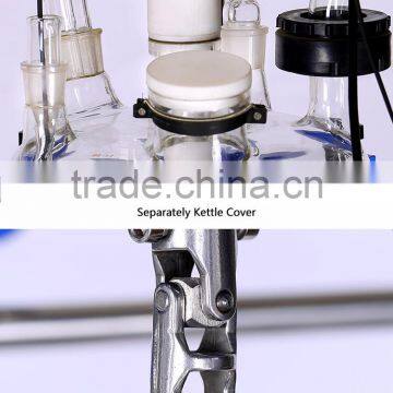 Quick Essential Chemical Double-layer Jacketed Glass Reactor photo-3