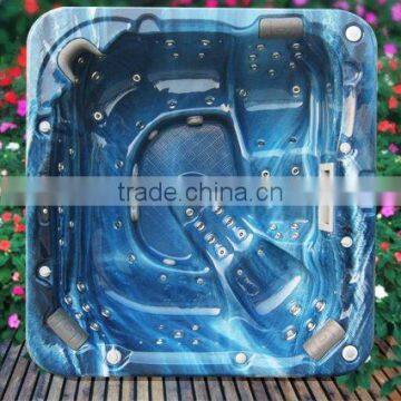 Cheap Spa Outdoor spa with overflow with Balboa and Lucite Acrylic --A860