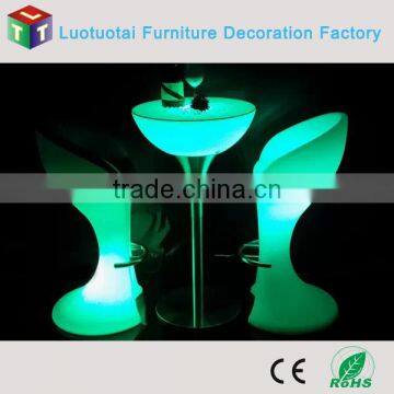 Rechargeable Illuminated LED Bar Chair photo-3
