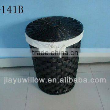 Wicker Trash Can photo-4