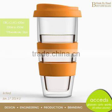 Double Wall Glass Painting Cup photo-3