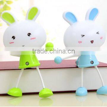 Plug Cartoon Animal Rabbit Led Motion Sensor Night Light photo-4