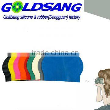 Fashion Silicone Swiming Cap Sport Bathing Cap photo-3