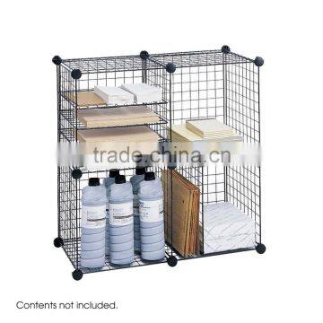 Wire Cubes Storage - Black