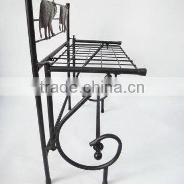 RH-4726 Bear Shape Metal Bathroom Tissue Rack Towel Holder photo-6