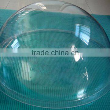 Large clear acrylic vacuum thermoforming plastic dome cover/products