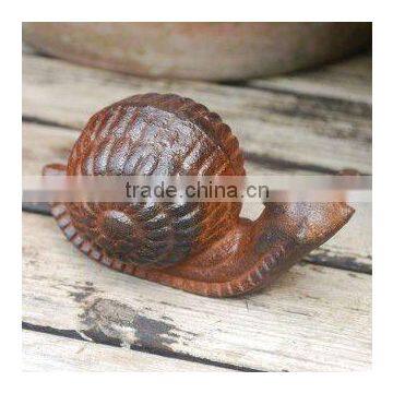 Metal snail garden ornaments