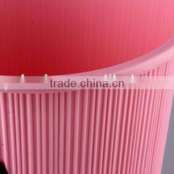 Plastic Trash Can/ Household Garbage Can With Circular Cover/Rubbish Bin photo-6