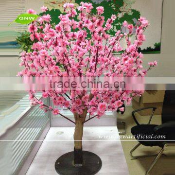 GNW BLS067 3ft Tall Wooden Trunk Centerpiece Stands for Wedding Decoration photo-2