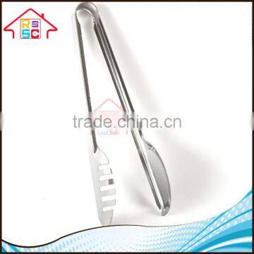 NBRSC Reliable Company Stainless Steel Salad Bread BBQ Buffet Food Tongs Clip Kitchen Clamp Serving photo-5