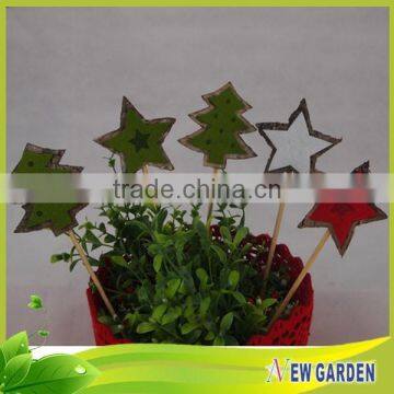 Custom Hight Quality Delicate Decorative Flower Stick for Planter