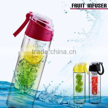 500ml Factory Wholesale Transparent Plastic Water Bottle Shaker Design