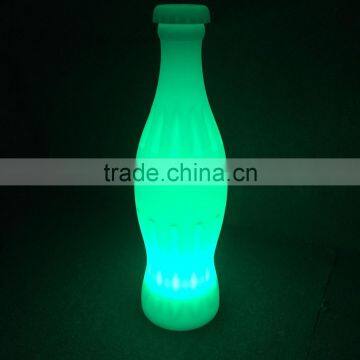 Color Flashing Christmas Plastic LED Light up Decoration / Battery Powered LED Rechargeable Table Lamps photo-2