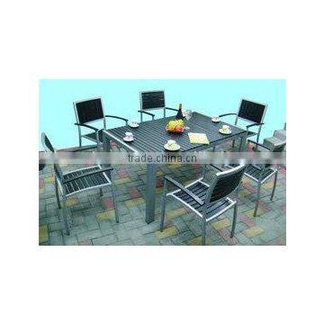 outdoor polywood table and chair AS-3709 SET