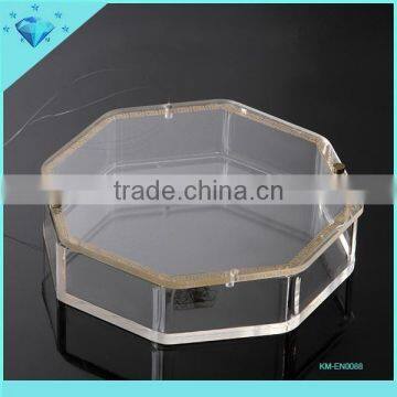 Stylish High Grade Custom Acrylic Wedding Invitation Card Box photo-3