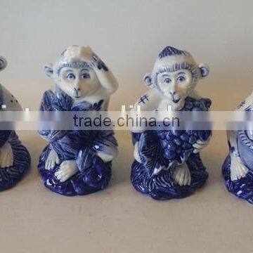 Ceramic Monkey Figurine for Decoration photo-6