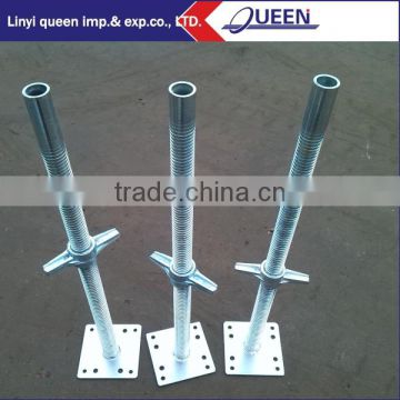 solid hollow screw base jack/robust construction adjustable base jack