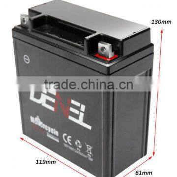 12v MF motorcycle battery, motorbike battery