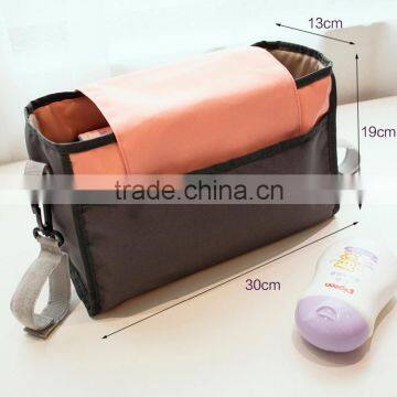 Hanging Baby Diaper Organizer Bag for Stroller photo-4