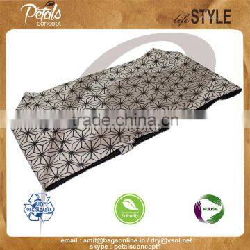 Canvas Tote Bag With Japanese Culture Floral Print photo-6