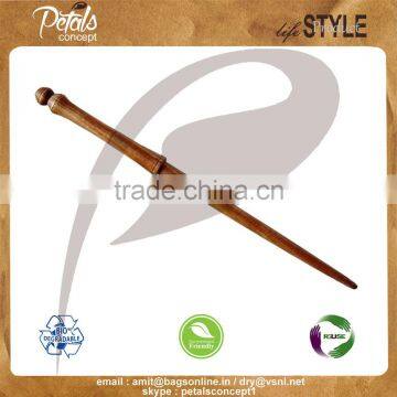 Hi quality wholeseller of palm wooden wands by Petals Concept from India