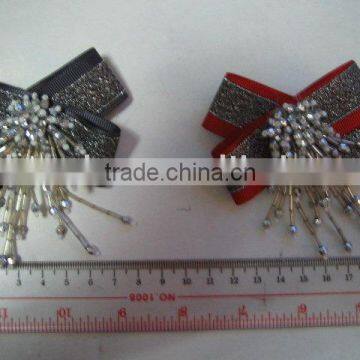 hand-made flowers brooch