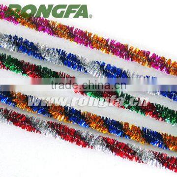6mm x 12 Inch Kids DIY Toys Twisted Glitter Craft Pipe Cleaners photo-2