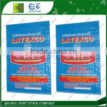 Lamination with BO PP woven bag for animal feed