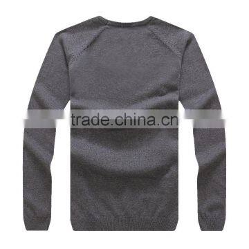 Latest Design Men Balnk Knit Sweater , Wool Pullover Cardigan ,sweater Man photo-2