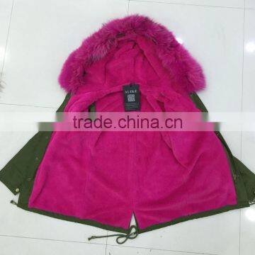 Winter Parka Women's Winter Jacket Color Fur photo-2