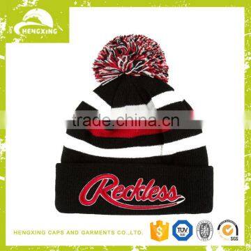Custom Mens Embroidery 100% Acrylic Gorros Beanie